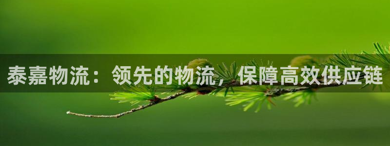 28圈软件堵什么反什么：泰嘉物流：领