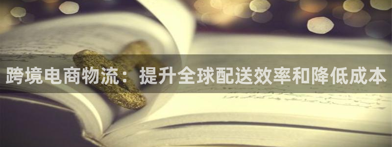 28圈官网版所有版本：跨境电商物流：