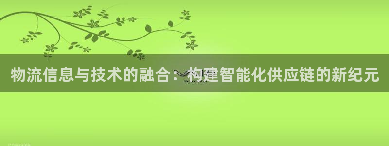 28圈新用户怎么注册：物流信息与技术