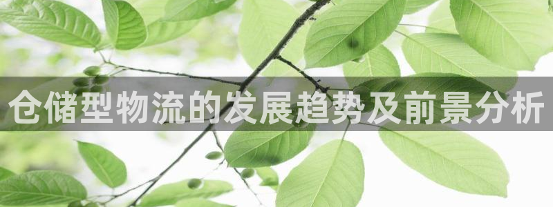 28圈链接来一个：仓储型物流的发展趋
